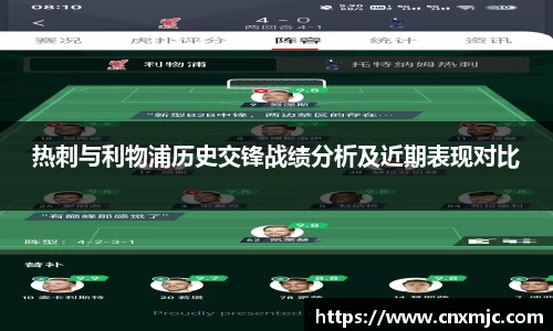 热刺与利物浦历史交锋战绩分析及近期表现对比